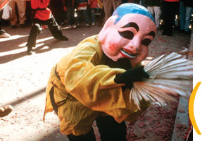 Chinese New Year's celebration, Boston 2001. Photo by Lian Jue.