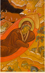 Russian icon by Ksenia Pokrovsky