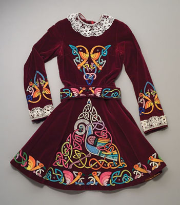 Irish step dance dress