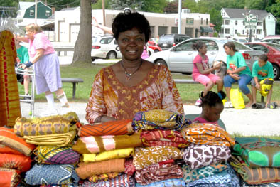 African Festival, Ethnic festival, 2009; African Festival of Lowell; Lowell, Massachusetts; Photography by Signe Porteshawver